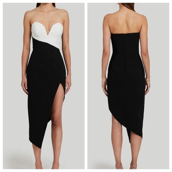 Amanda Uprichard Soirée Strapless Dress New - Picture 1 of 8